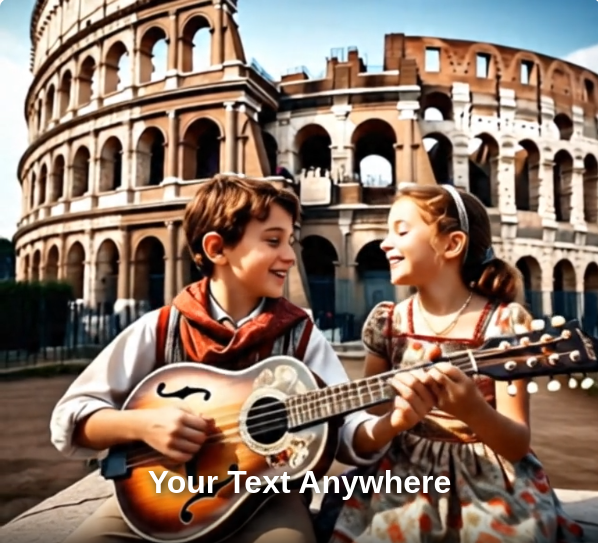italian-boy-and-girl-colosseum